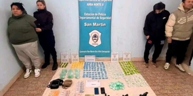 San Martín: cayó una banda investigada por un ataque a balazos y presuntos vínculos con el narcotráfico.