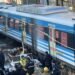 Choque entre una moto y un tren del Sarmiento provocó demoras e incendio en Morón.