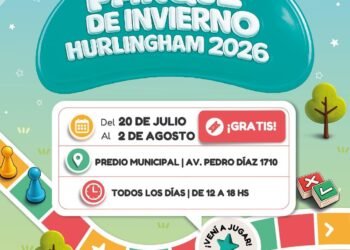 Vuelve el Parque de Invierno a Hurlingham con juegos, espectáculos y entrada gratuita.