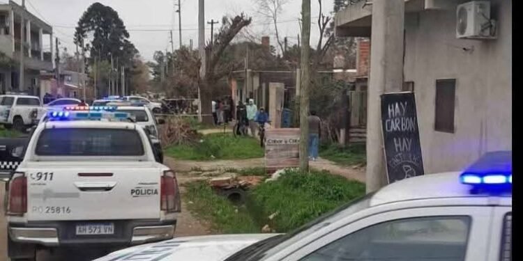 ESCOBAR: Doble muerte en el barrio Philips investigan una presunta disputa personal por una deuda .