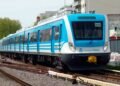 El Tren Sarmiento funcionó con servicio limitado por una falla eléctrica en la Estacion Caballito.