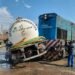 Un tren embistió a un camión en Maquinista Savio: no hubo heridos