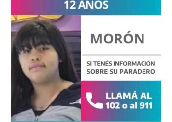 Morón: Busca Milagros Yazmin Corti .