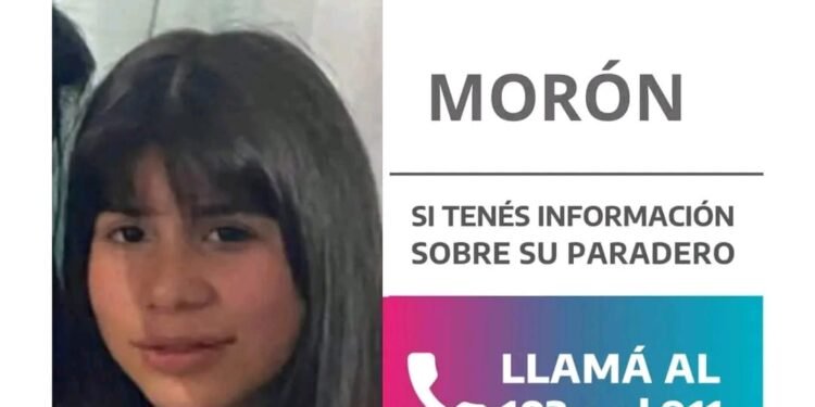 Buscan a Milena Iris Sumbay, una niña de 12 años vista por última vez en Morón