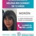 Buscan a Milena Iris Sumbay, una niña de 12 años vista por última vez en Morón