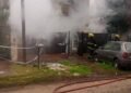Incendio y rescate en Ituzaingó: dos personas fueron salvadas por los bomberos