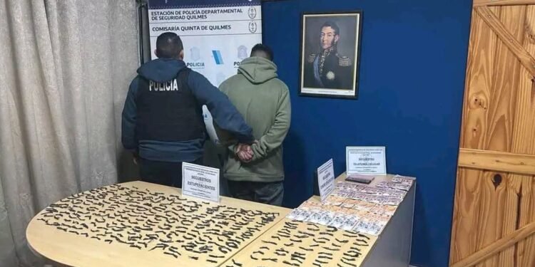 Detuvieron a un hombre acusado de liderar una red de venta de drogas en Quilmes