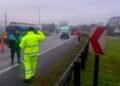 Garin : Murió un subinspector de la Policía Bonaerense tras un accidente en la Panamericana