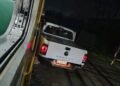 Hurlingham: Una formación de la línea Urquiza embistió a una camioneta .