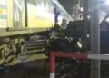 El Tren Sarmiento embistió a un auto en un paso a nivel de Ramos Mejía
