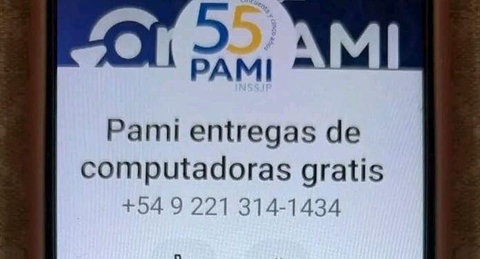 Cayó en una falsa oferta de computadoras gratis para jubilados y le robaron $1.600.000
