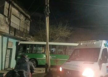 Tragedia en Temperley: un colectivero murió tras descompensarse y chocar contra una casa